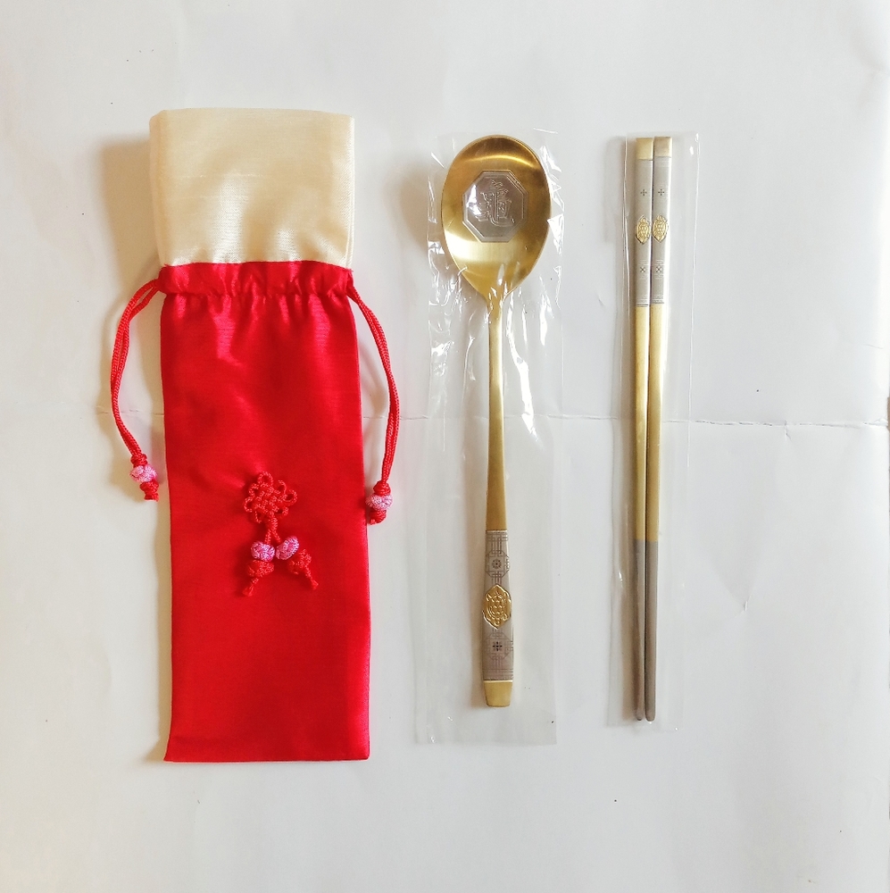 Korean antique cutlery set